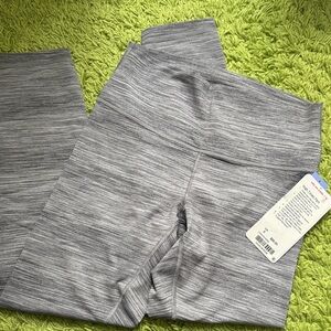 Lululemon High Times Pant sz 8 BNWT grey striped